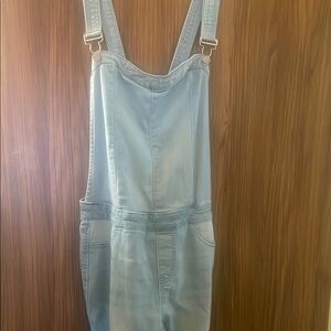 Light Blue Denim Overalls